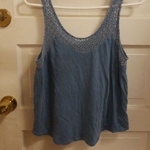 Delicate pale creamy blue too